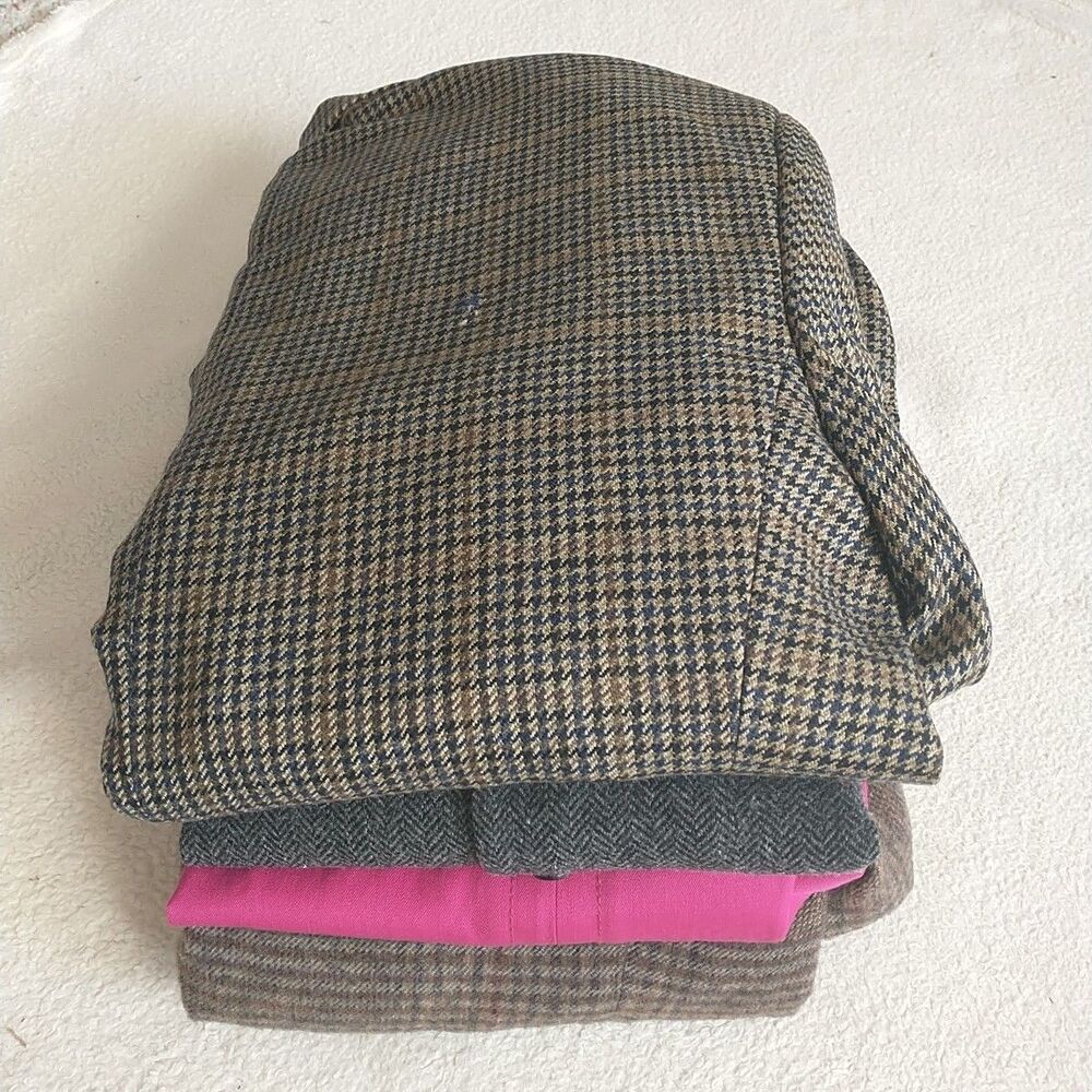 100%Wool/Camel Hair Flawed Clothes Fabric Crafters ProjectUpcycle DIY 4x Lot 5lb